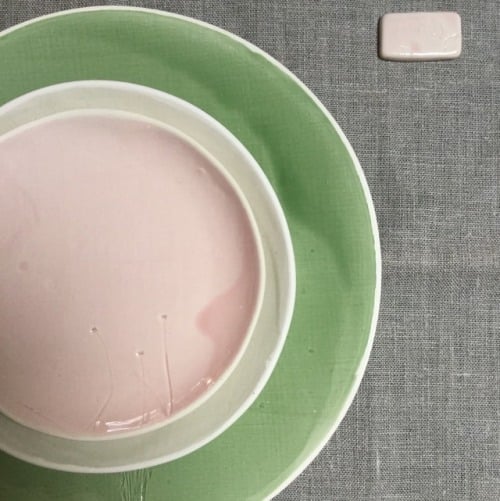 Image of les ASSIETTES à impressions végétales
