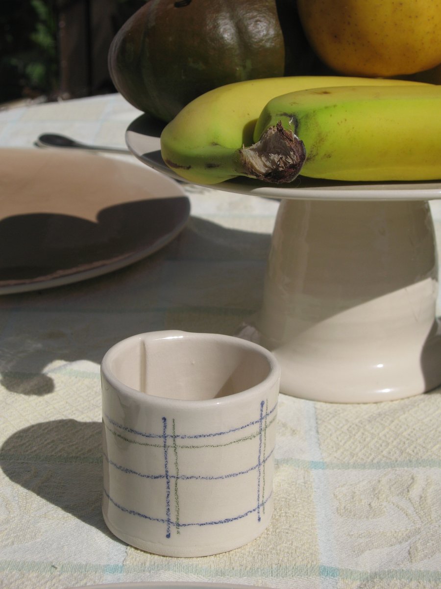 Image of la TASSE à CAFÉ à CARREAUX